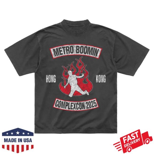 Complexcon Hk 2025 Shirt – Metroboomin Shop