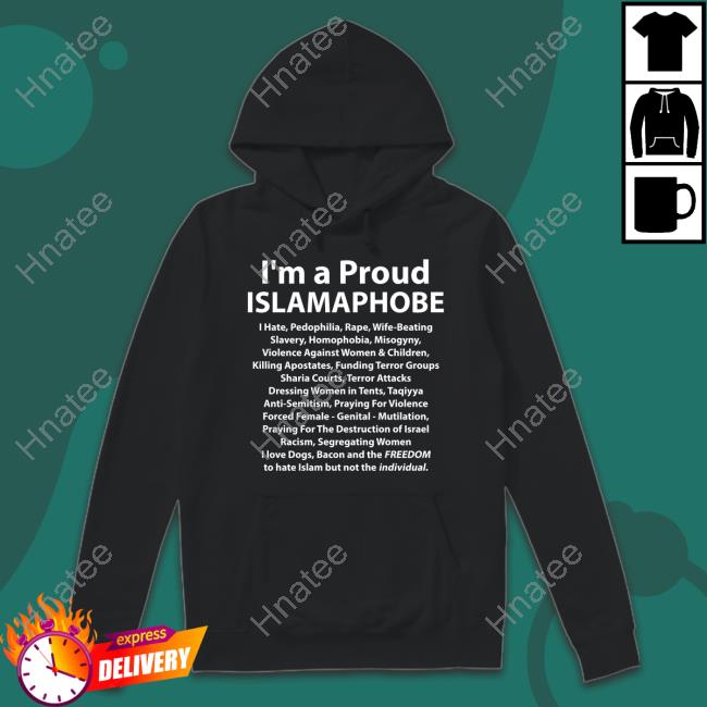 I'm A Proud Islamaphobe Tee Paganhindu