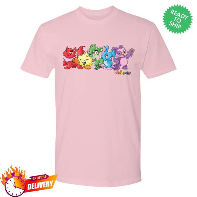 Neopets Merch Neopets Rainbow Parade Tee Shirt