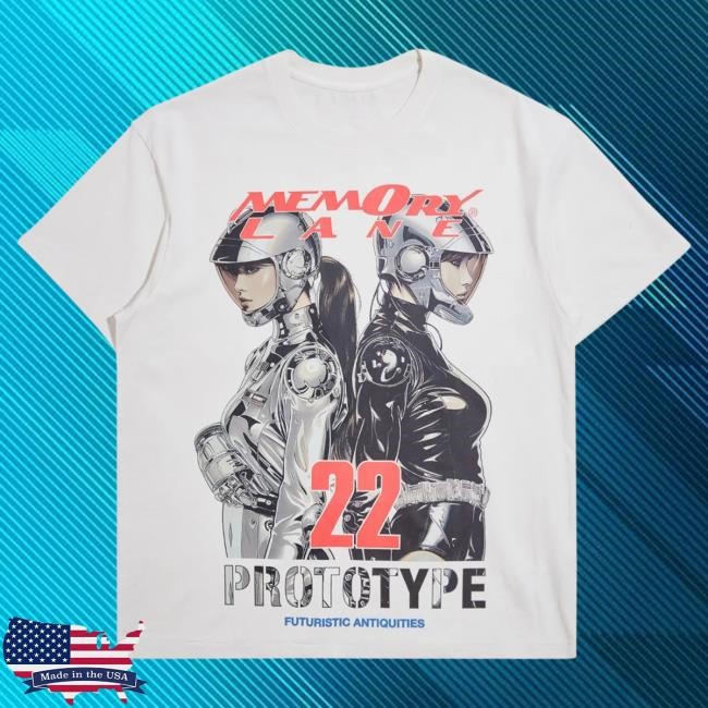 Official Complex Merch Store Memory Lane LA Proto Twins Hot Shirt (Off White)