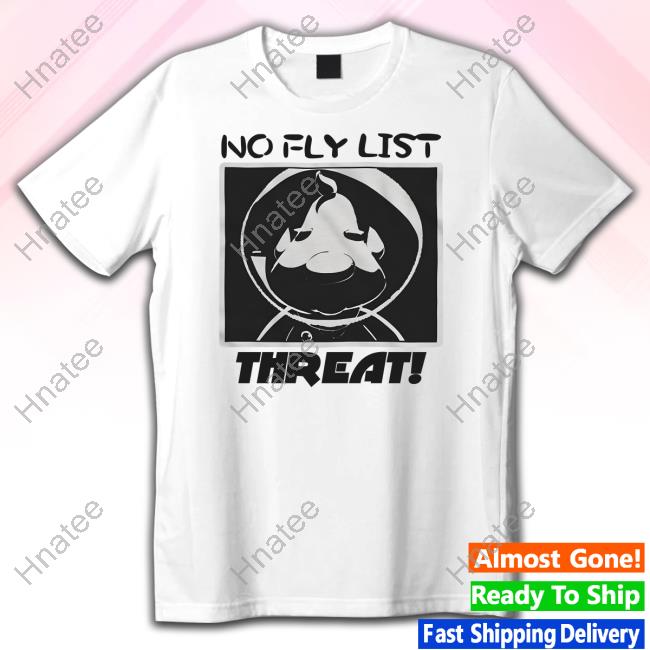Official Theeggdrop Merch Bastard Jumpscare No Fly List Threat Hoodie