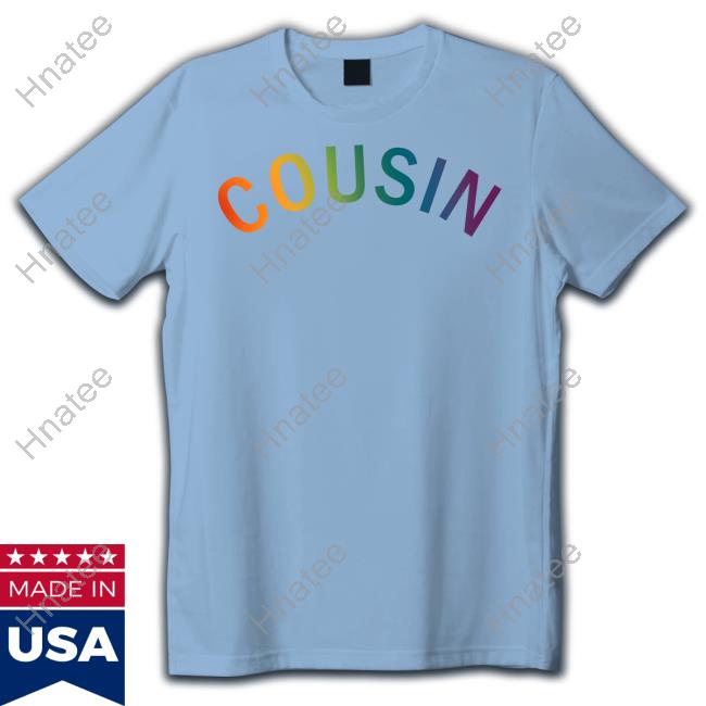 Official Wilco Cousin Shop Cousin Rainbow Tee Shirt