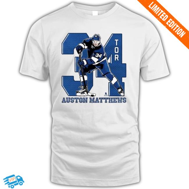 Official 34 Auston matthews game b Tee Shirt
