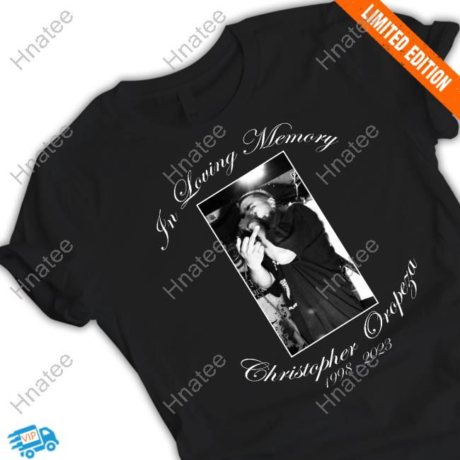 Official Outta Pocket Merch In Loving Memory Christopher Oropeza 1998-2023 Shirt