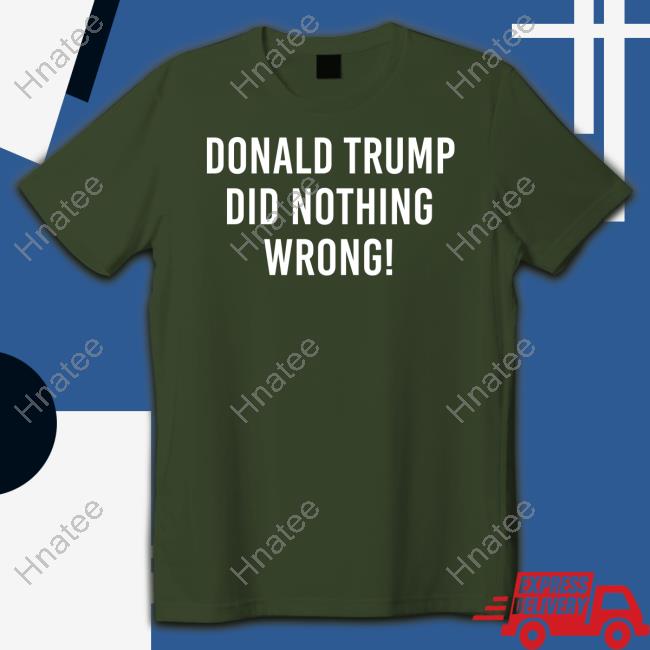 Donald Trump Did Nothing Wrong Hoodie Roger Stone Rogerjstonejr