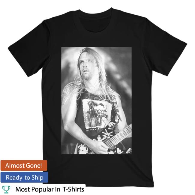 Slayer Clothing Store Shop Merch Jeff Hanneman Stage Icon Shirt
