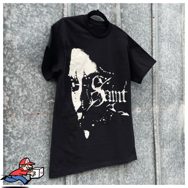 Official Hello Merch DeathbyRomy Saint T Shirt Hellomerch