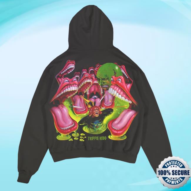 Official Trippie Redd Merch Store Trippie Redd Miss The Rage Popover Hoodie Trippie Redd Apparel Clothing Shop TrippieRedd