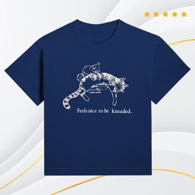 Official Lonely Ghost Apparel Clothing Nice To Be Kneaded Boyfriend Baby Shirts