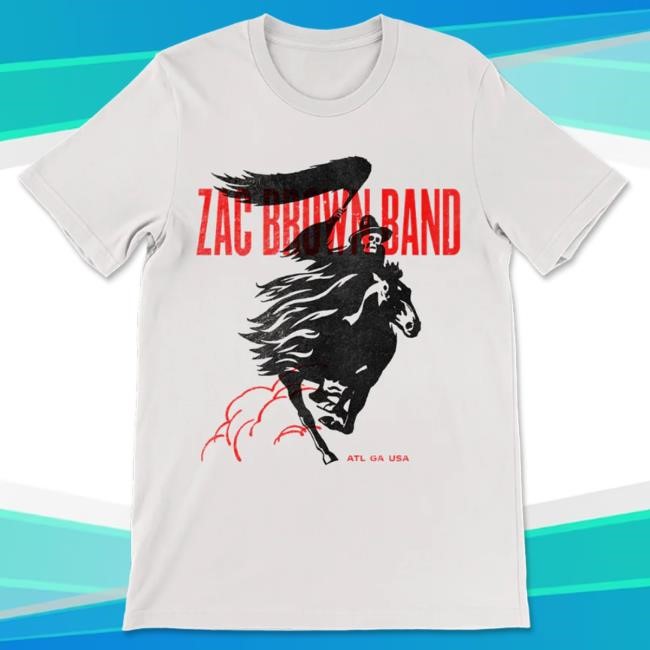 Official Zac Brown Band Skeleton Rider Hot Shirt