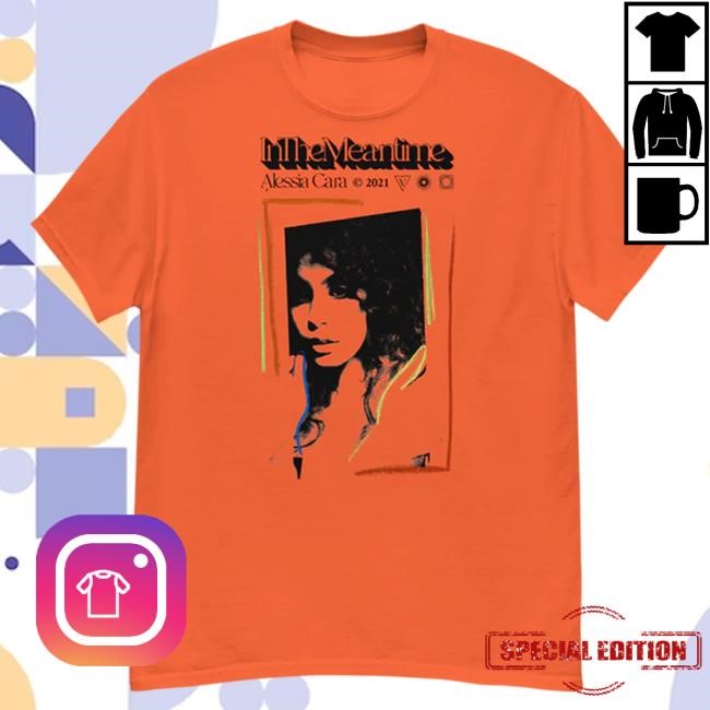 Official Def Jam Store Alessia Cara: Orange 'In The Meantime' Tshirt