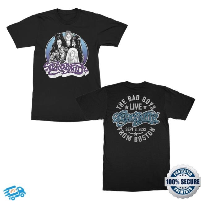 Draw The Line Fenway New Shirt Aerosmith Official Store