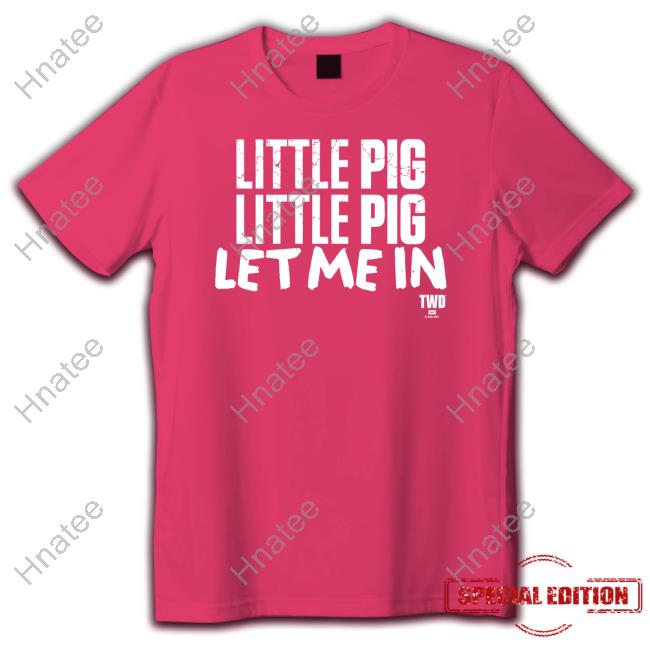 The Walking Dead Shop The Walking Dead Negan Little Pig Let Me In Shirt Long Sleeve Tee Shirt