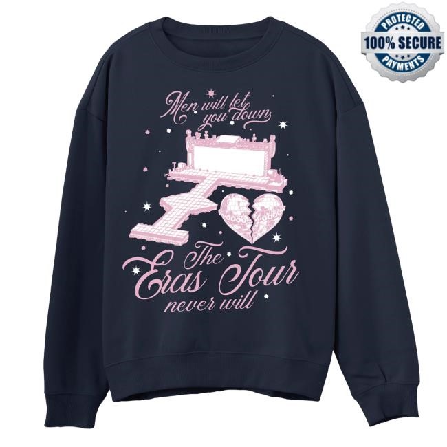 Men Will Let You Down Graphic Crew Neck Sweatshirt | Day of the Moon Official Store