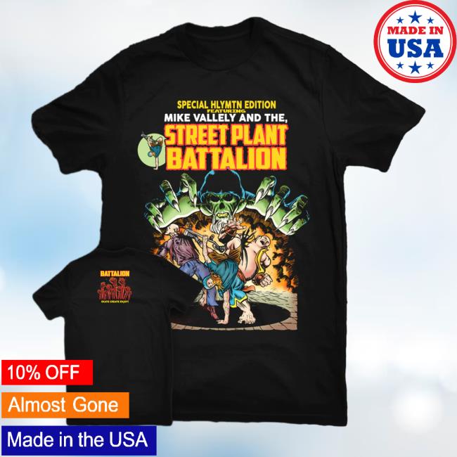 Official Mike Vallely Merch Street Plant Tee Shirt