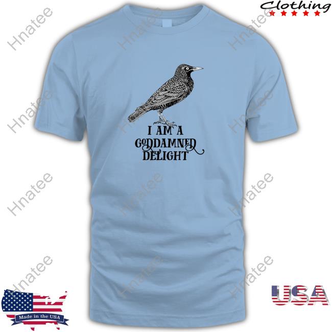 Effin Birds Merch Store I Am A Goddamned Delight Relaxed Fit Sweatshirt
