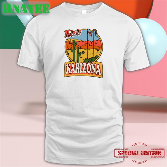 This Is Karizona Hooded Sweatshirt This Is Karizona Baseball Sleeve Tee