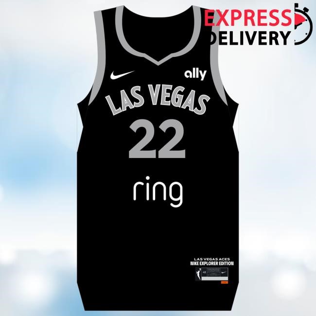 Nike Las Vegas Aces A'ja Wilson Explorer Jersey Tshirt