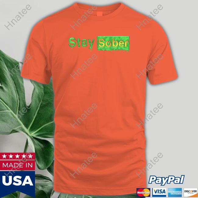 Official D’Aydrian Harding Merch Creepy Stay Sober T Shirt