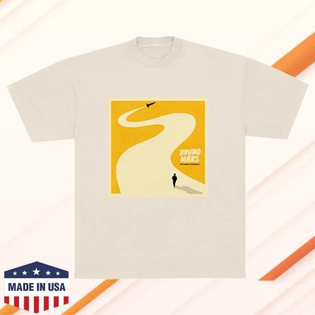 Official Bruno Mars Merch Store Doo-Wops & Hooligans T Shirt - Limited Edition BrunoMars