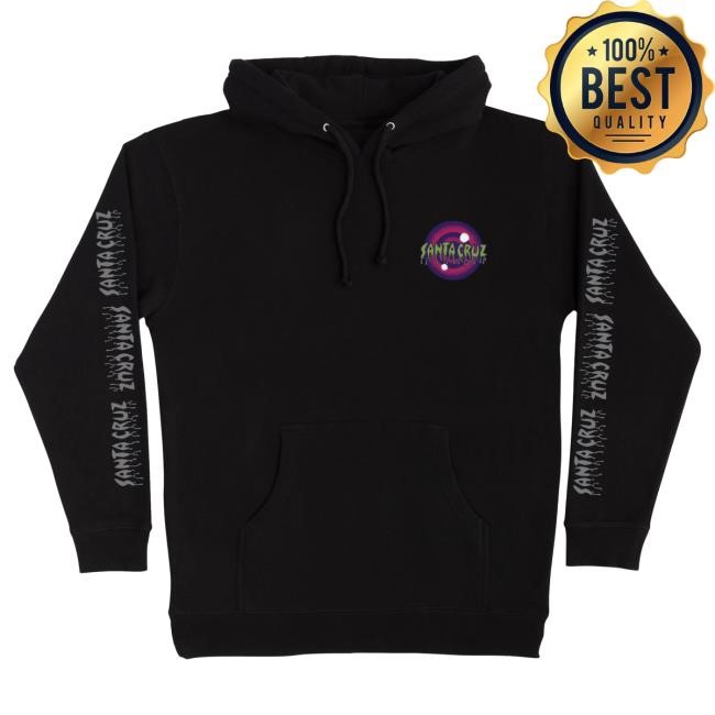 Roskopp Iris Santa Cruz Hoodie Black Old Skull Skateboards Release