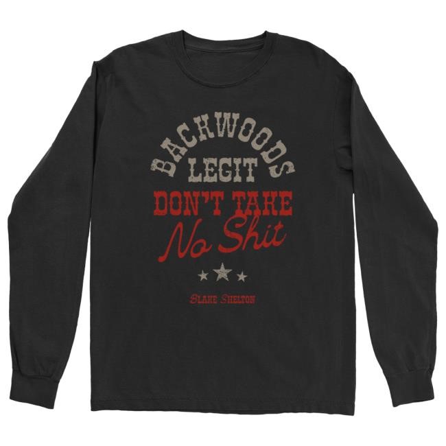 Apparel Blake Shelton | Official Store Blake Shelton Backwoods Legit L/S T Shirt