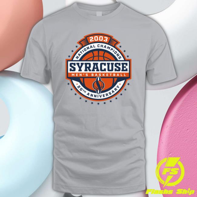 Syracuse Merch Syracuse Orange 20Th Champs Ball Shirt