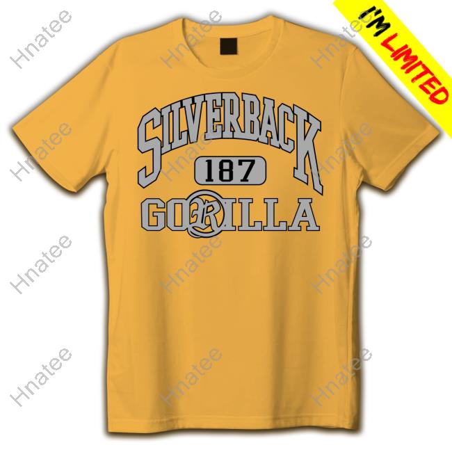 Silverback Gorilla White Shirt