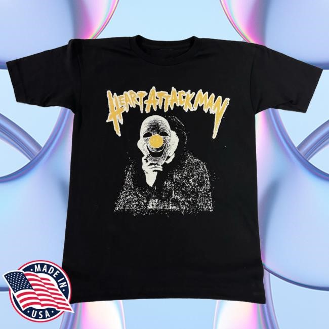 Heart Attack Man Merch Clown Mask S/S Tee