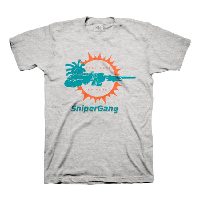 Sniper Gang Apparel Fins SG Logo Tee Shirt