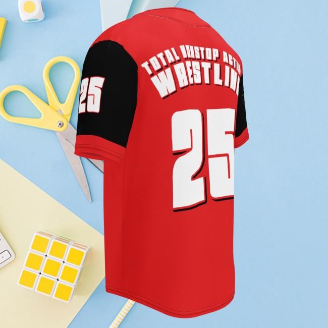 Official Tna Merch TNA Baseball Jersey 2025 Top Shirt