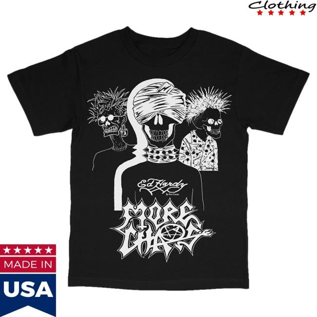 Ken Carson Merch Store Shop Ken Carson Ed Hardy X More Chaos & Friends Shirt