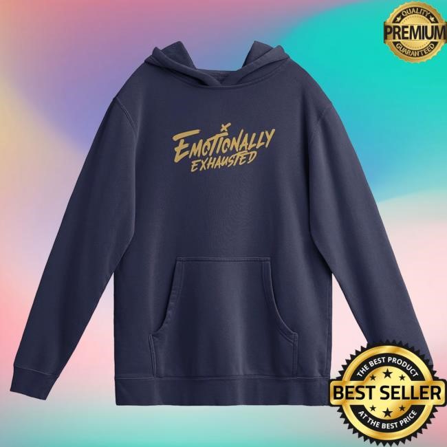 Official Beautiful Bastard Merch Store Philip DeFranco Emotionally Exhausted Og (Navy) T Shirt BeautifulBastard