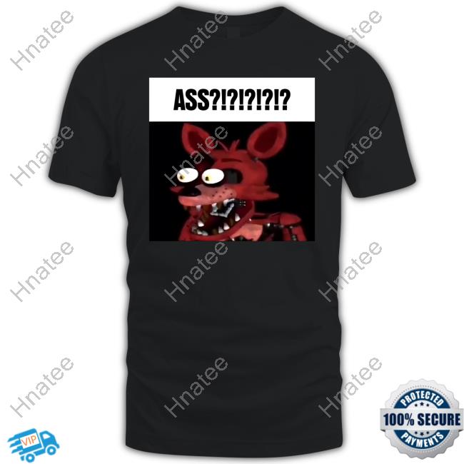 Jaiden Animations Fnaf Foxy Ass Crewneck Sweatshirt
