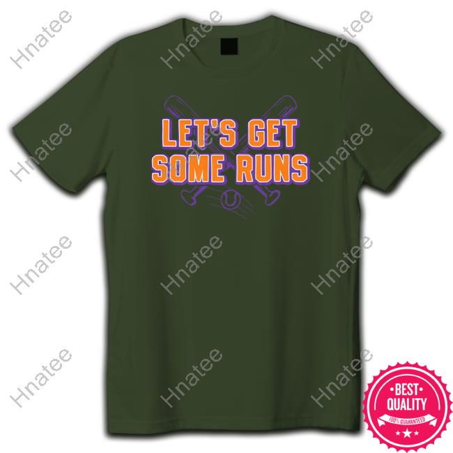 Let's Get Some Runs Hooded Sweatshirt