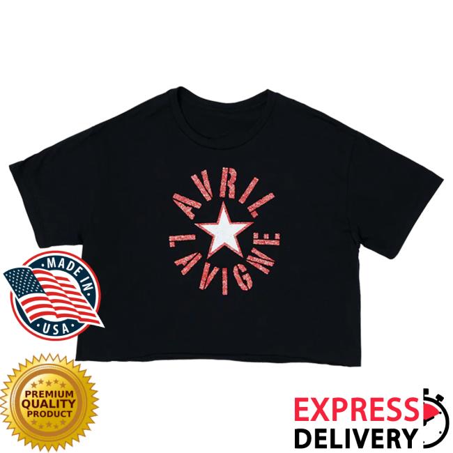 Official Avril Lavigne Merch Store Avril Lavigne Let Go Crop T-Shirt Avril Lavigne Clothing Shop AvrilLavigne