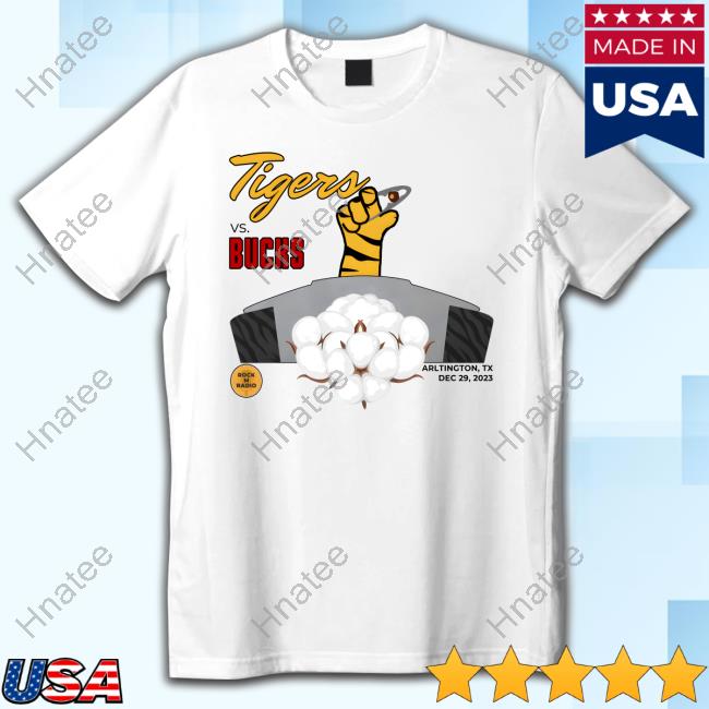 Tigers Vs. Bucks Tshirt Rock M - Bowl Game Tigers Vs. Bucks T-Shirt