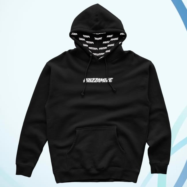 Official Prizzamike Shop Prizza Mike PM Black Hoody