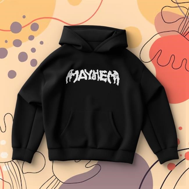 MAYHEM Logo Hoodie Lady Gaga Merch Shop