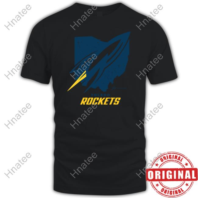 Gv Art Work Shop Toledo Ohio Rockets T-Shirt Gv Art And Design