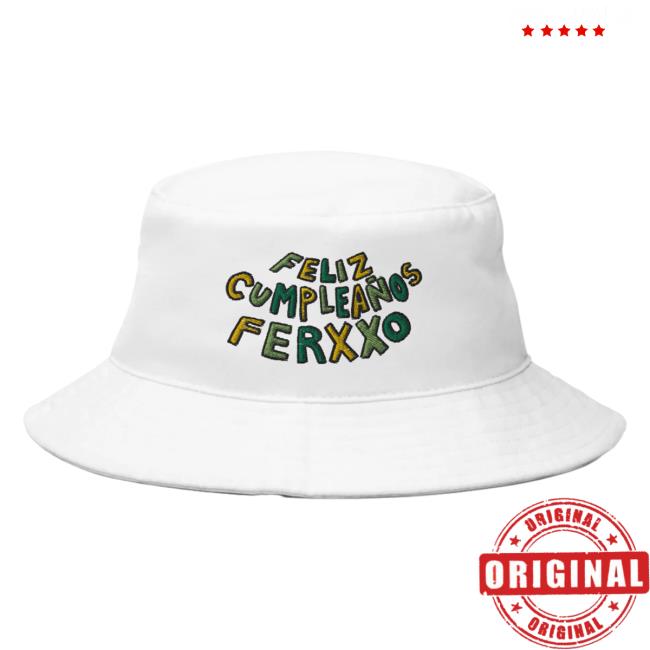 Feid Official Store Inter Feliz Cumpleaños Ferxxo Bucket Cap
