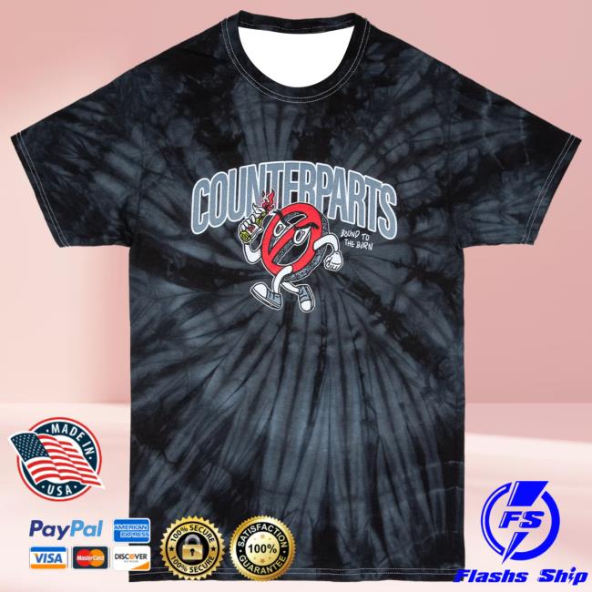 Counterparts Official Merchandise Logo Dye New Tee