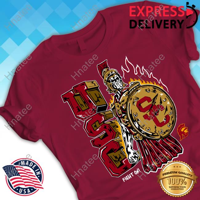 Warren Lotas USC Fight On Shirt