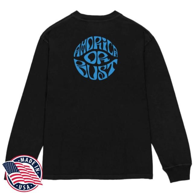 Official The Black Crowes Amorica Or Bust L/S T Shirt TheBlackCrowes