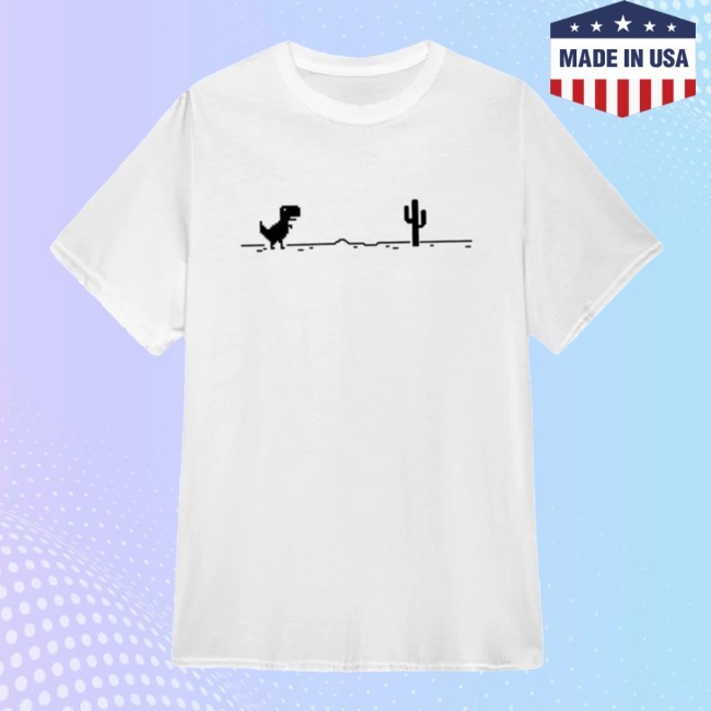 No Internet Dinosaur Tee