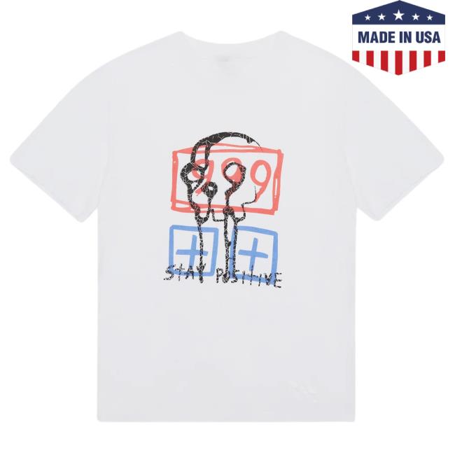 Official 999 Club Juice Wrld Merch Store Ksubi X 999 Juice Wrld Kash Ss Shirt - Vintage White 999Club Clothing JuiceWrld