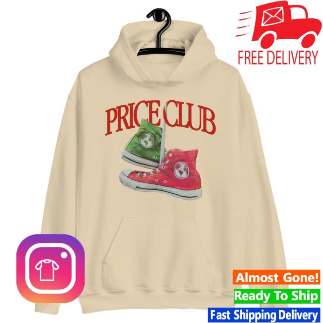 Official Connor Price Merch Price Club Sneaker Sweatshirt