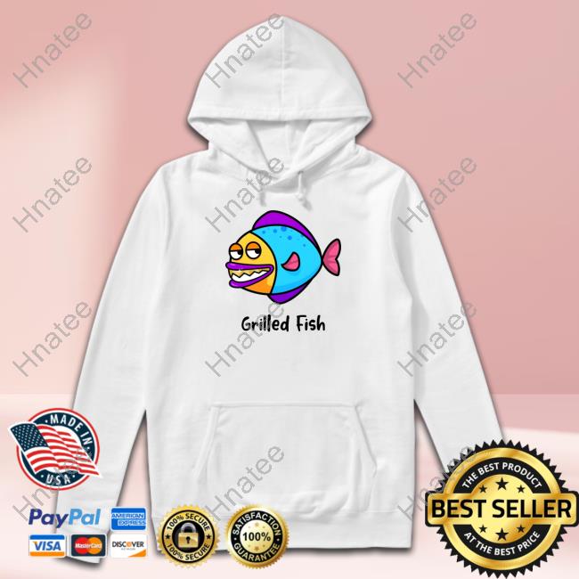 All Everything Dolphin Merch Grilled Fish Hoodie