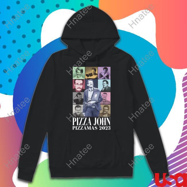 Official Pizzamas Merch Pizza John 2023 Tour Shirt