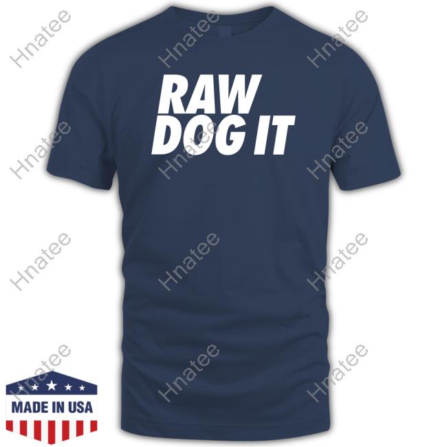 Raw Dog It Tee Black